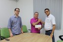 LEGISLATIVO RECEBE VISITA DO DIRETOR DA UPF DE SARANDI 