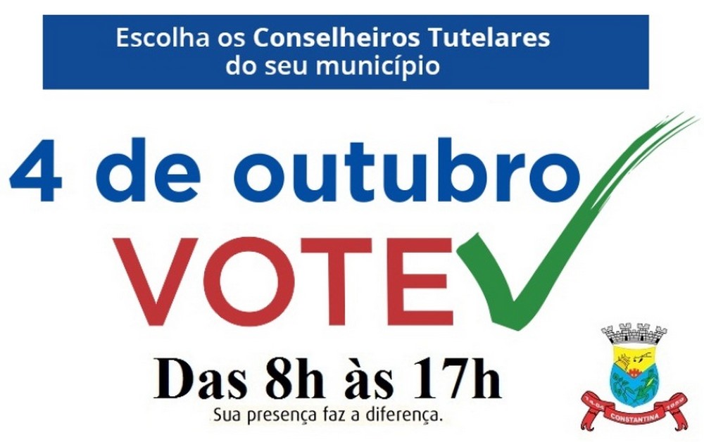 Participe da Escolha dos Conselheiros Tutelares