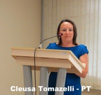 Ver. Cleusa aborda vários assuntos