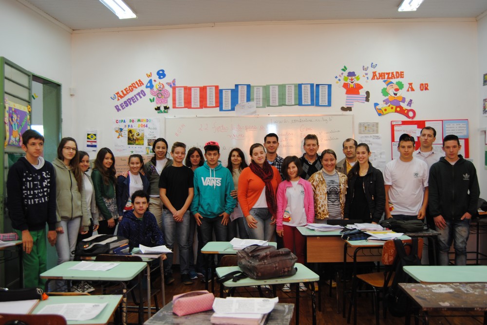 Visita Escola Sta Terezinha manhã