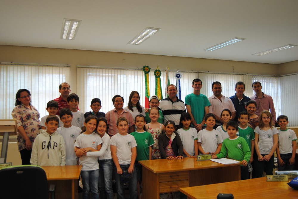 Visita Alunos Santa Terezinha